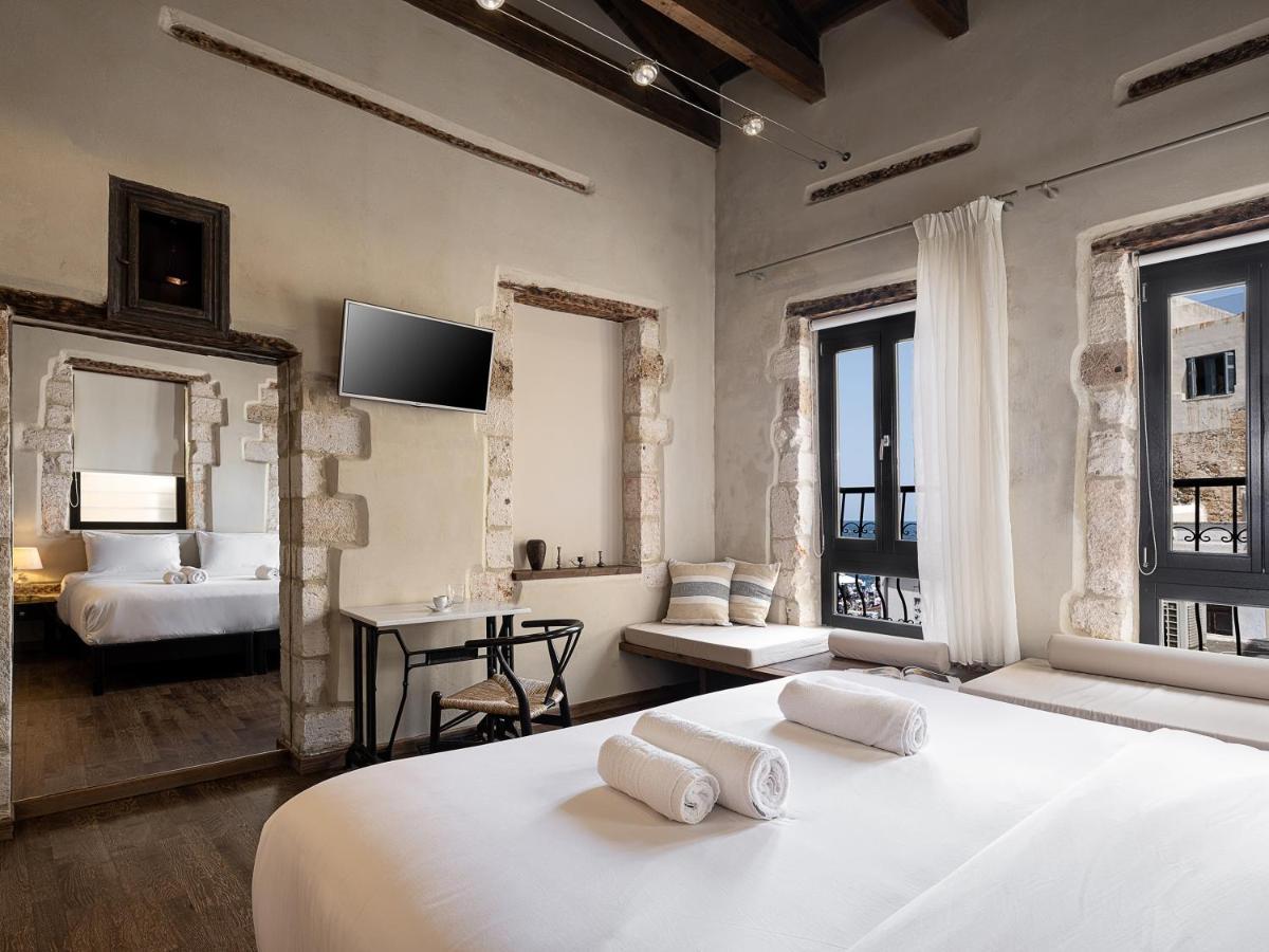 Nonnalena Boutique Hotel Hriszí Aktí Haniá Kültér fotó