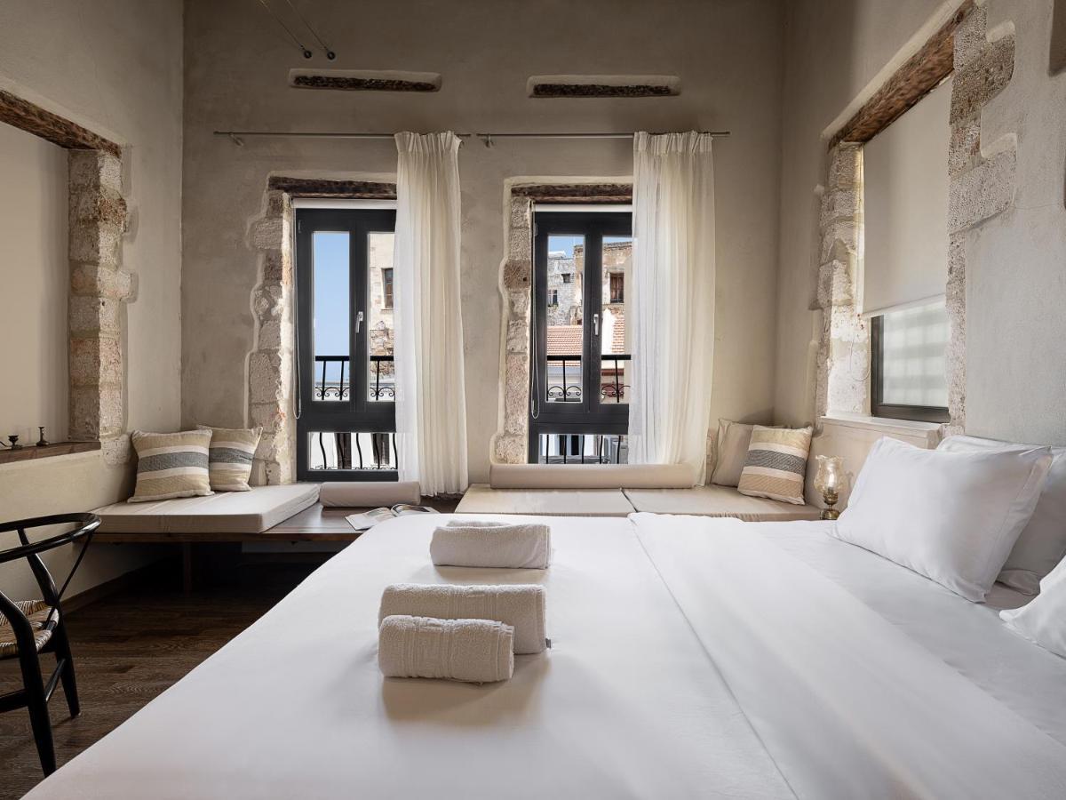 Nonnalena Boutique Hotel Hriszí Aktí Haniá Kültér fotó