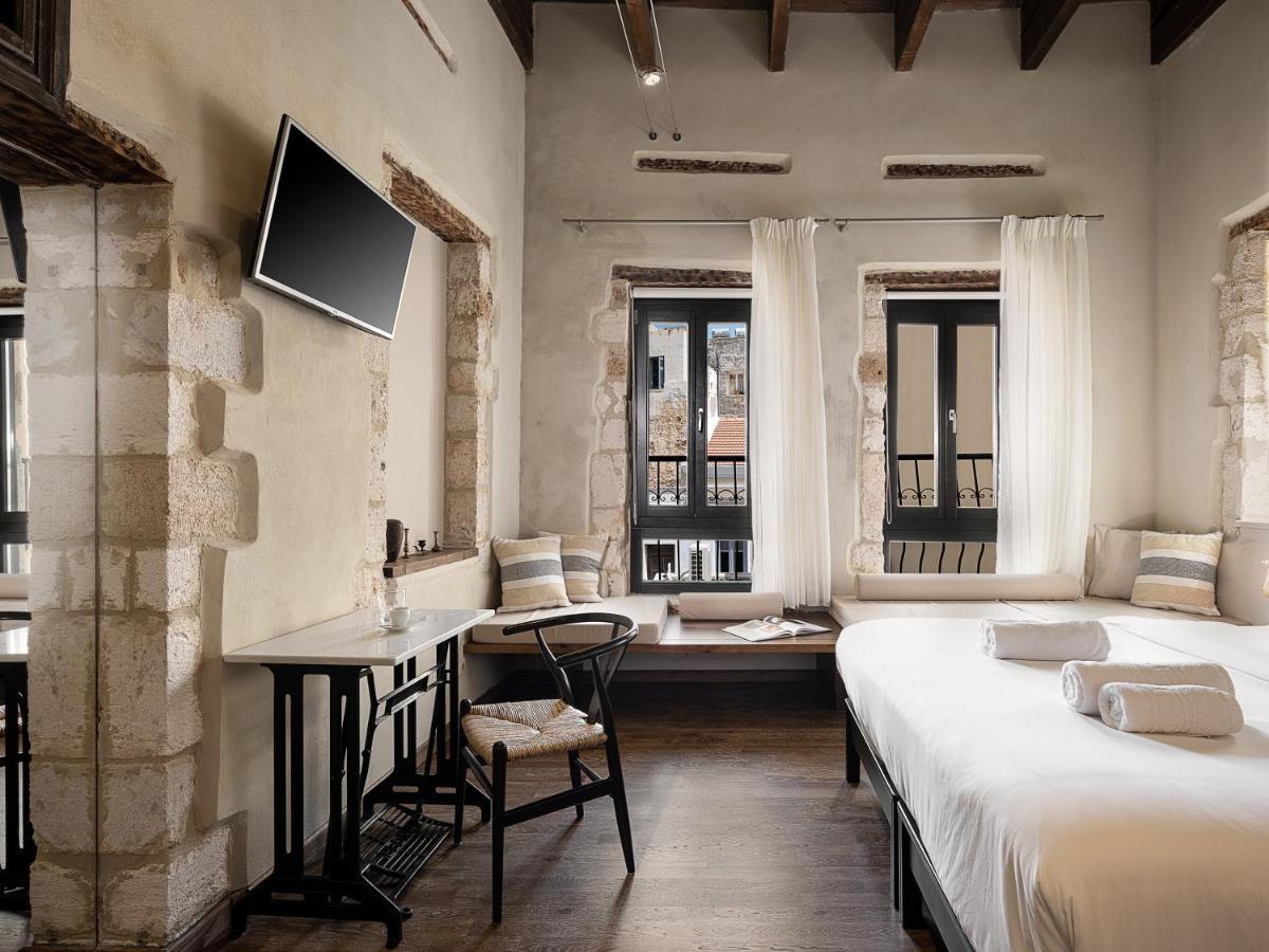 Nonnalena Boutique Hotel Hriszí Aktí Haniá Kültér fotó